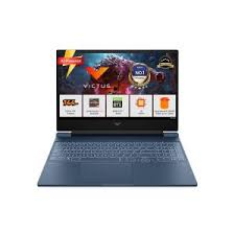 HP Victus 15 AMD Ryzen 5 8645HS 16GB RAM 512GB SSD RTX 3050 6GB Graphics 15.6 Inch FHD Performance Blue Gaming Laptop Model FB3009AX B86SWPA