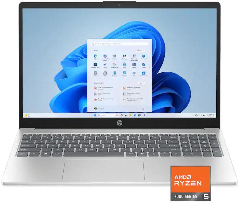 HP 15-fc0146dx AMD Ryzen 5 7520U Integrated AMD Radeon Graphics 15.6" FHD Laptop